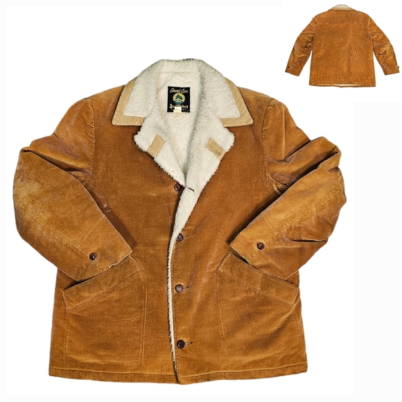 Vintage Brad Whitney Carmel Love California Men's Corduroy Blazer Jacket Western